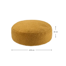 Πουφ στρογγυλό σκαμπώ Maple
