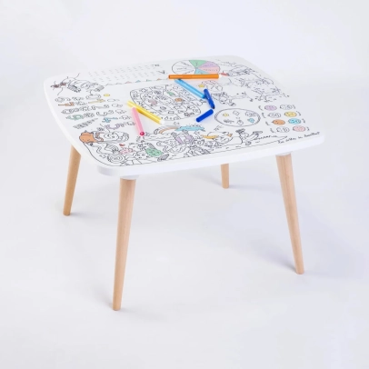 Τραπέζι με επιφάνεια χρωματισμού - Καλλιτέχνης