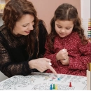 Σετ τραπέζι με επιφάνεια χρωματισμού + καρεκλάκι - Βυθός Σετ τραπέζι με επιφάνεια χρωματισμού + καρεκλάκι - Βυθός